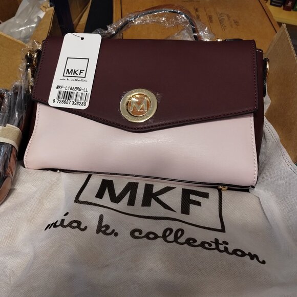 MKF handbag with detachable leather shoulder strap - Picture 1 of 3